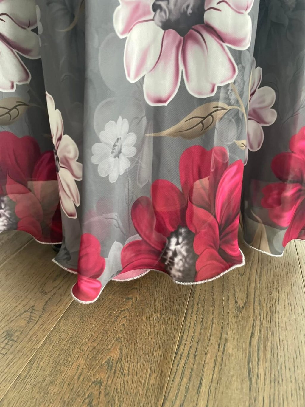 Floral formal dress finished length